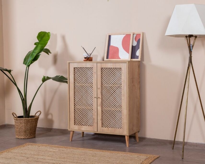 Calvin Ahşap Kapak Detaylı Büfe - 4