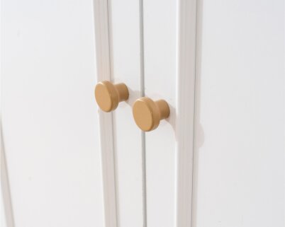 İdea Beyaz Detaylı 2 Kapaklı Gardırop - 6