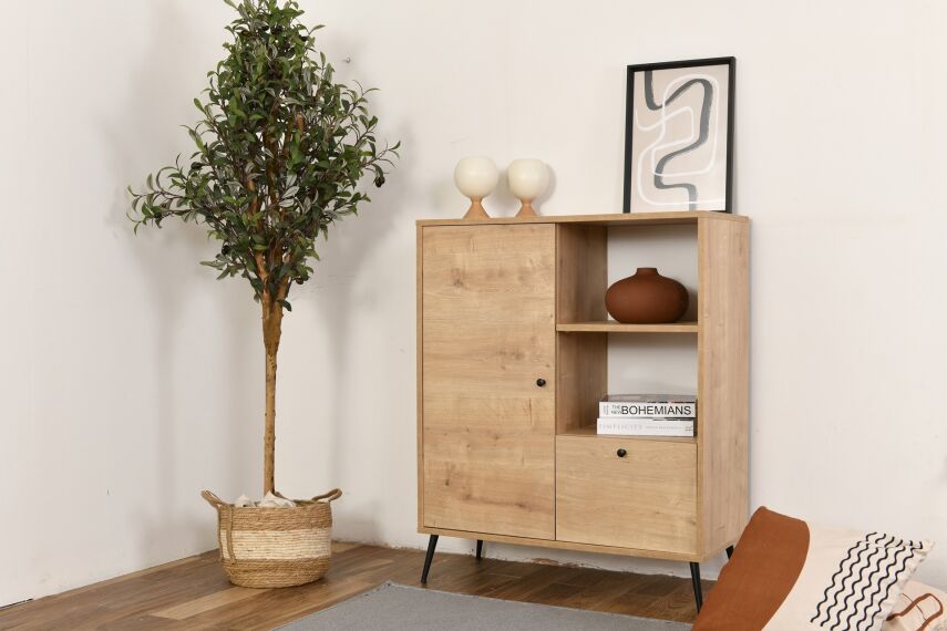 Calvin Düz kapaklı Çok Amaçlı Dolap - 2