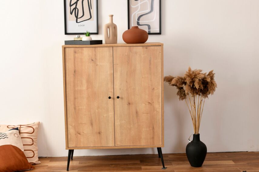 Calvin Düz Kapaklı Büfe - 