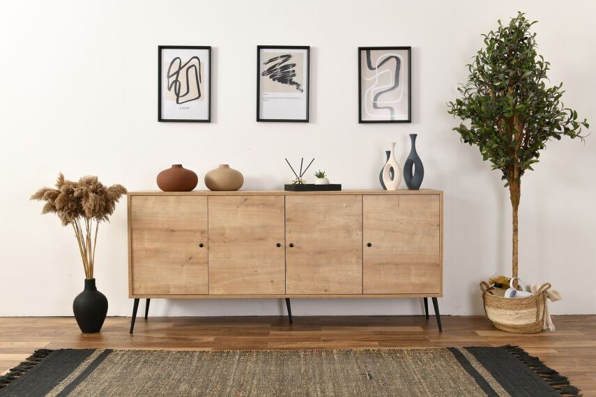 Calvin Düz Kapaklı Konsol - 