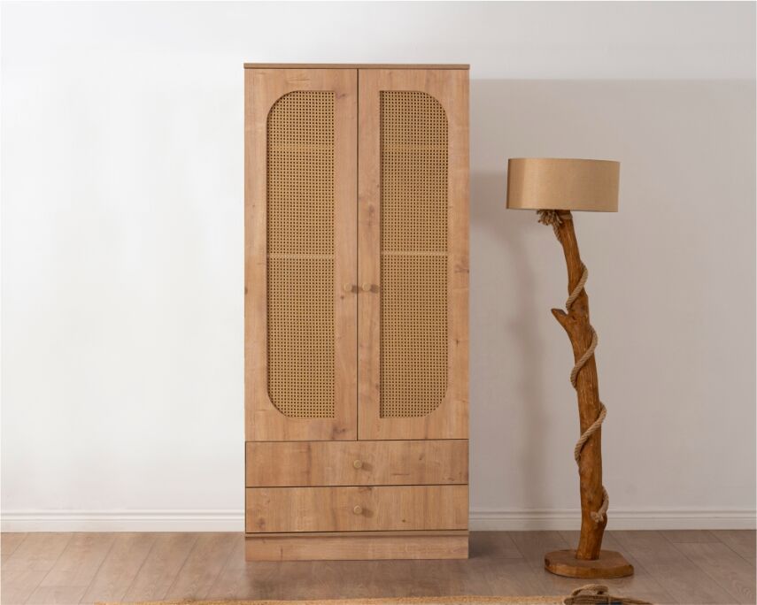 Mind Hazeran Detaylı 2 Kapaklı Gardırop - 1