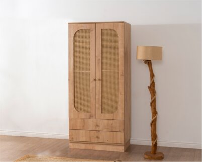 Mind Hazeran Detaylı 2 Kapaklı Gardırop - 2