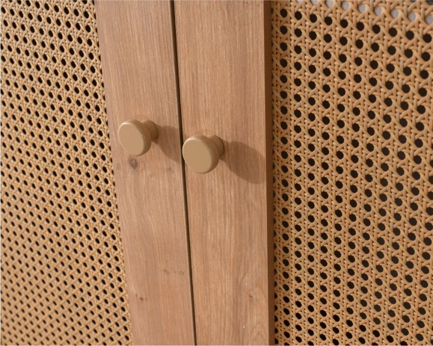 Mind Hazeran Detaylı 2 Kapaklı Gardırop - 3