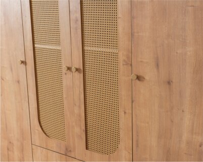 Mind Hazeran Detaylı 6 Kapaklı Gardırop - 6