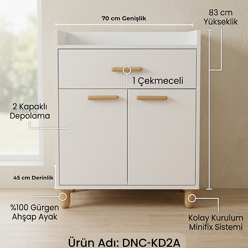 Lunea Modern Kahve Köşesi DNC-KD2A - 4