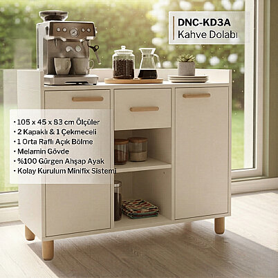 Lunea Modern Kahve Köşesi DNC-KD3A - 2