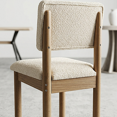 Nuu Minimal 2 Sandalye 1 Sırtlı Bench Mutfak Masa Takımı - 4