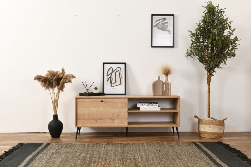 Calvin Düz Kapak TV Ünitesi 140 cm - 1