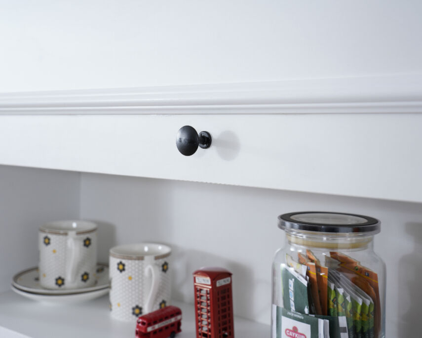 Vetra Kahve Köşesi Beyaz Çerçeve Set - 8