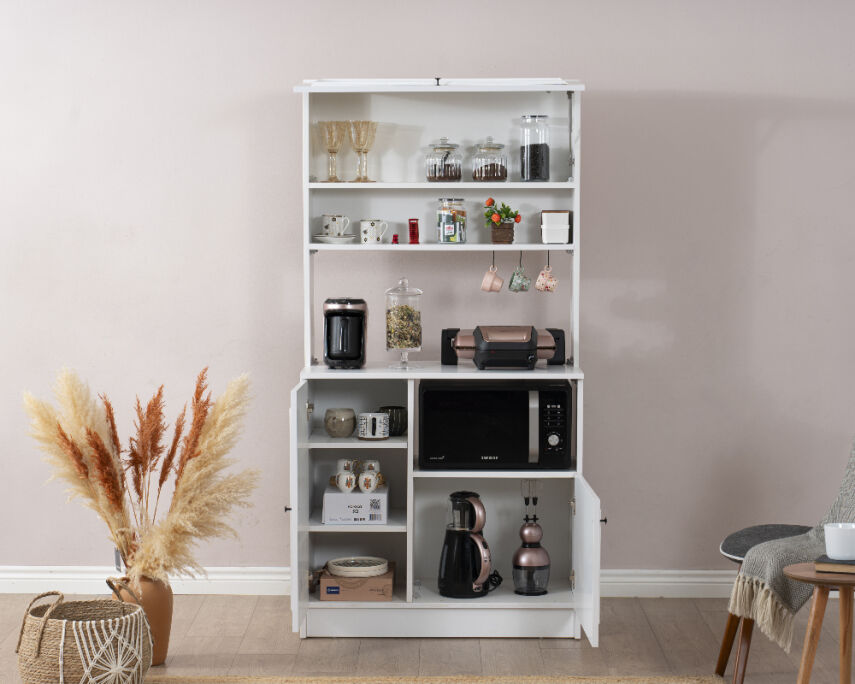 Vetra Kahve Köşesi Beyaz Çerçeve Tekli - 5