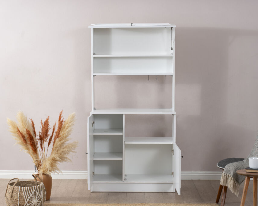 Vetra Kahve Köşesi Beyaz Çerçeve Tekli - 7