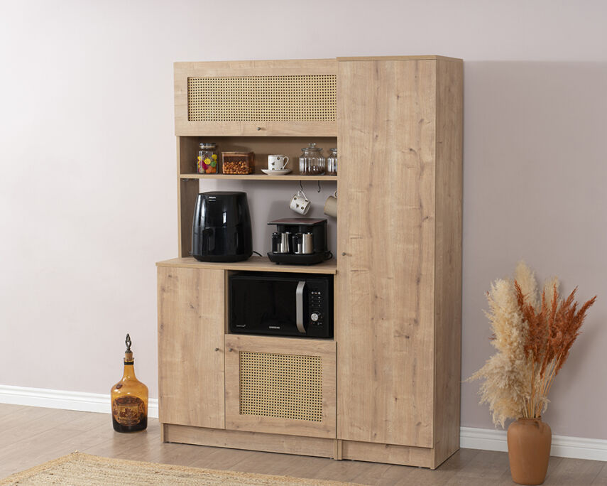 Vetra Kahve Köşesi Meşe Hazeran Set - 2