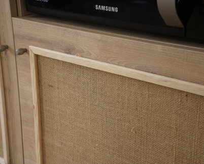 Vetra Kahve Köşesi Meşe Jüt Kumaş Set - 5