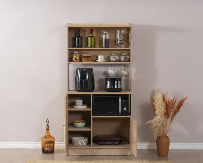 Vetra Kahve Köşesi Meşe Jüt Kumaş Tekli - 3