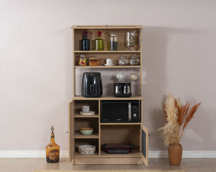 Vetra Kahve Köşesi Meşe Tel Tekli - 3