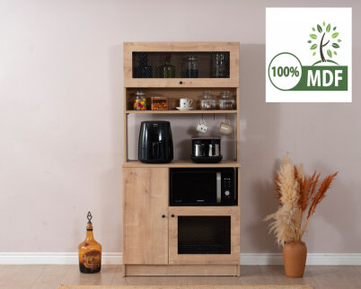 Vetra Kahve Köşesi Meşe Tel Tekli - 