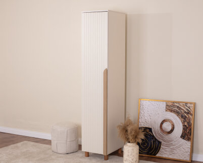 Vibe 1 Kapaklı Krem Gövde (Krem Lake Kapak) - 