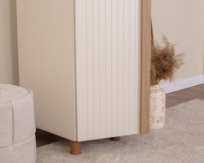 Vibe 1 Kapaklı Krem Gövde (Krem Lake Kapak) - 5