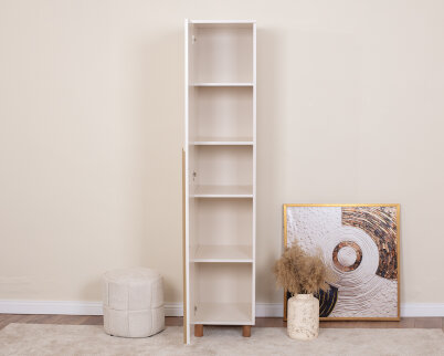 İtra 1 Kapaklı Gardırop Krem Gövde (Krem MDFLAM Kapak) - 3