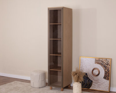 Vibe 1 Kapaklı Meşe Gövde (Cam Kapak) - 