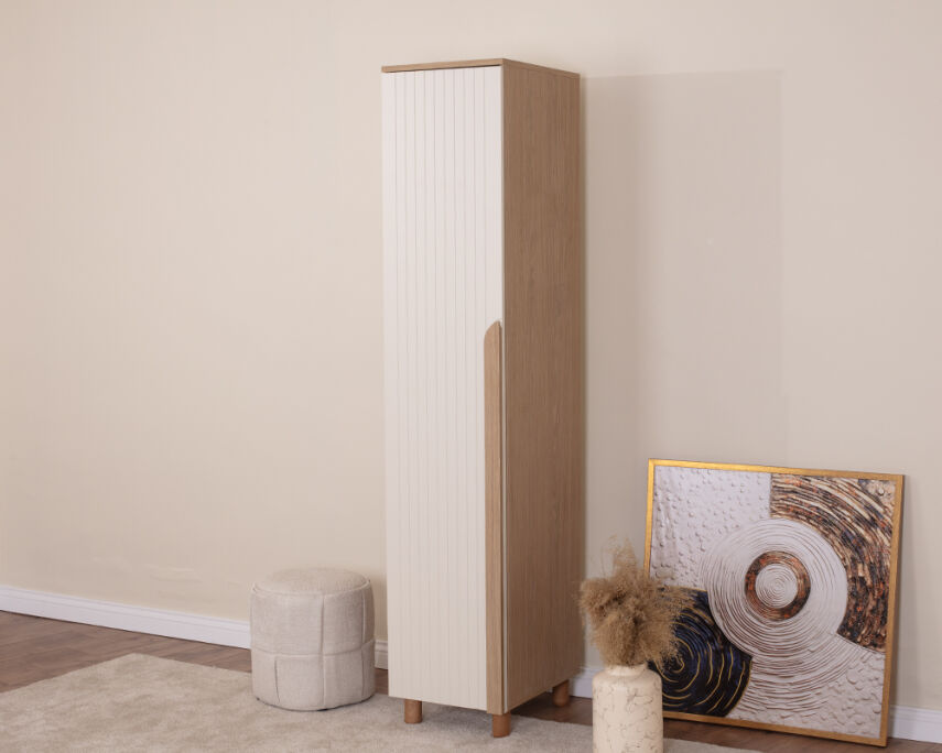 Vibe 1 Kapaklı Meşe Gövde (Krem Lake Kapak) - 