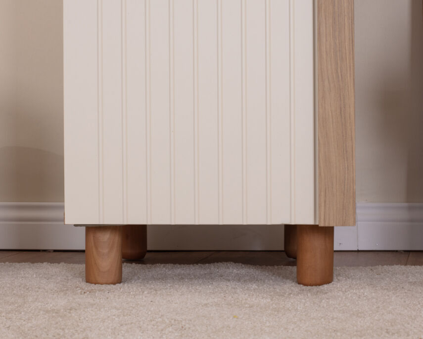 Vibe 1 Kapaklı Meşe Gövde (Krem Lake Kapak) - 6