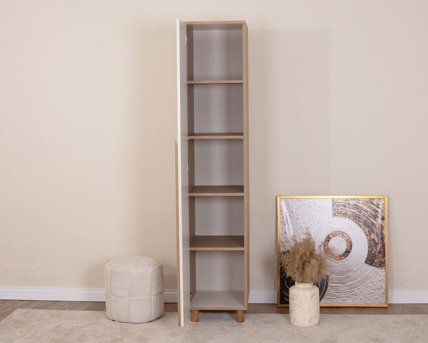 Vibe 1 Kapaklı Meşe Gövde (Krem MDFLAM Kapak) - 3