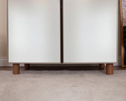 İtra 2 Kapaklı Gardırop Krem Gövde (Aynalı Kapak) - 6