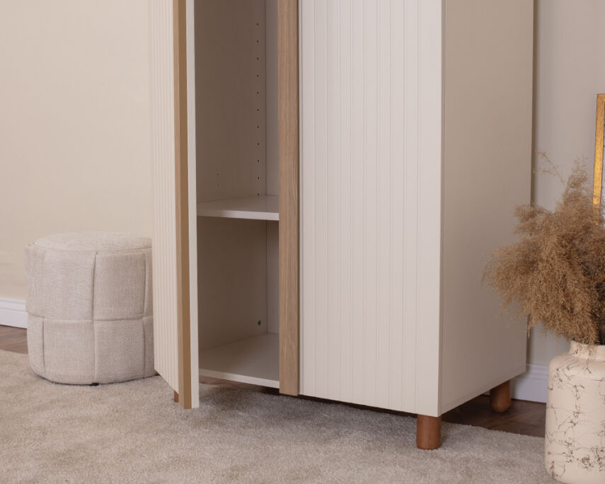 Vibe 2 Kapaklı Krem Gövde (Krem Lake Kapak) - 4