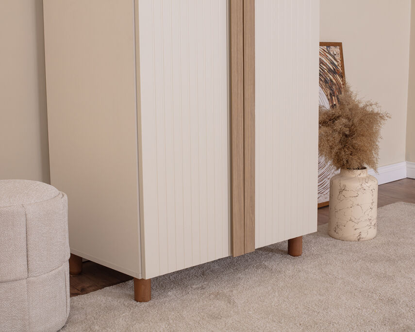 Vibe 2 Kapaklı Krem Gövde (Krem Lake Kapak) - 6