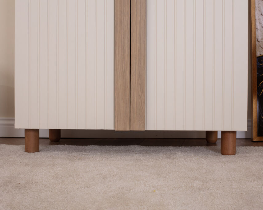 Vibe 2 Kapaklı Krem Gövde (Krem Lake Kapak) - 7