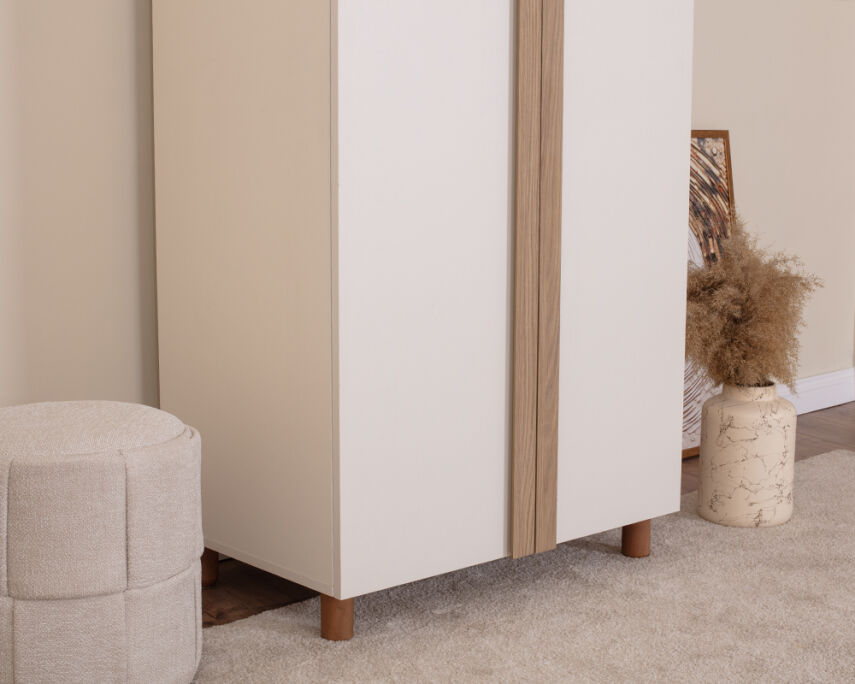 Vibe 2 Kapaklı Krem Gövde (Krem MDFLAM Kapak) - 5