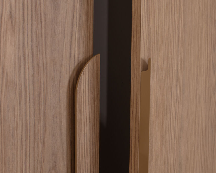 Vibe 2 Kapaklı Krem Gövde (Meşe MDFLAM Kapak) - 5