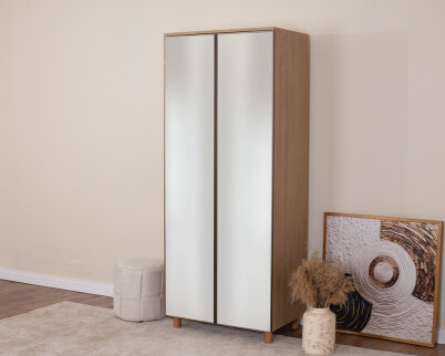 Vibe 2 Kapaklı Meşe Gövde (Aynalı Kapak) - 