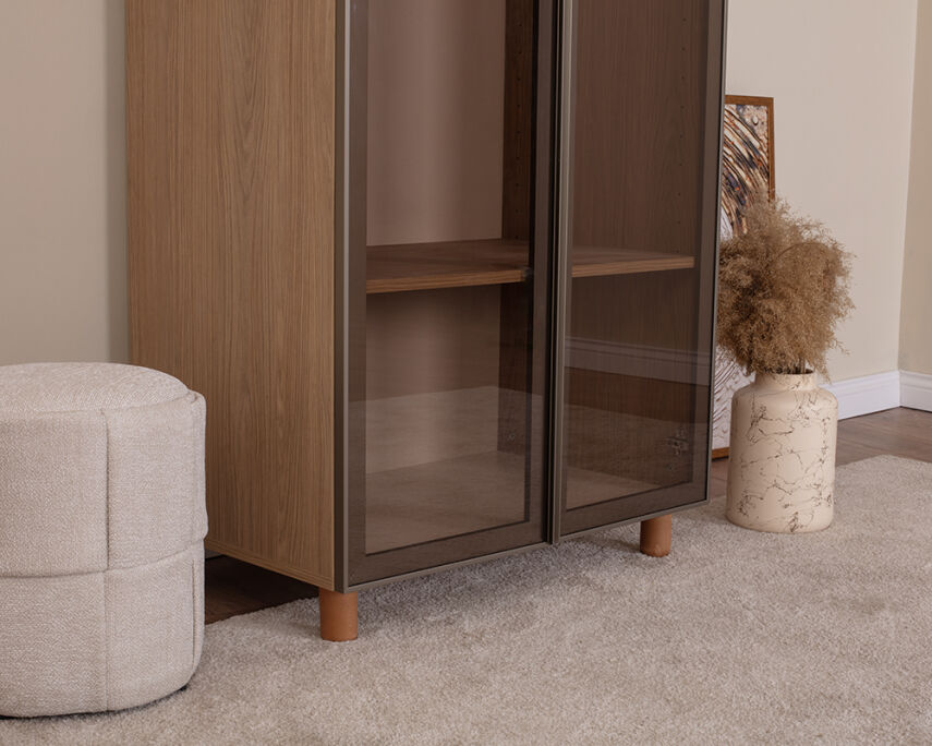 Vibe 2 Kapaklı Meşe Gövde ( Cam Kapak) - 5