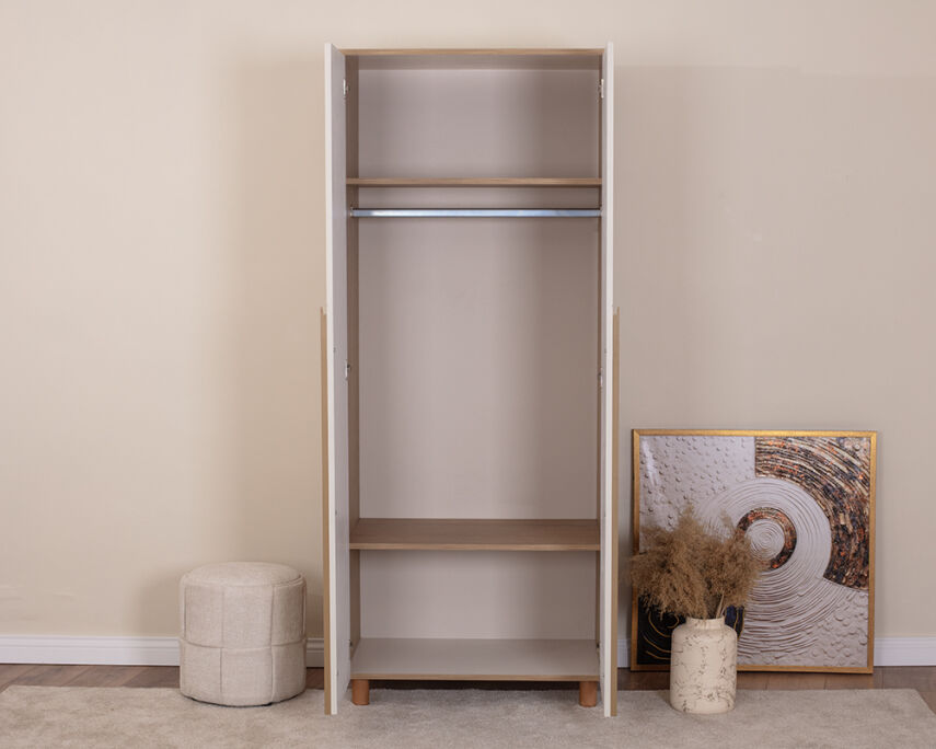 Vibe 2 Kapaklı Meşe Gövde (Krem Lake Kapak) - 3