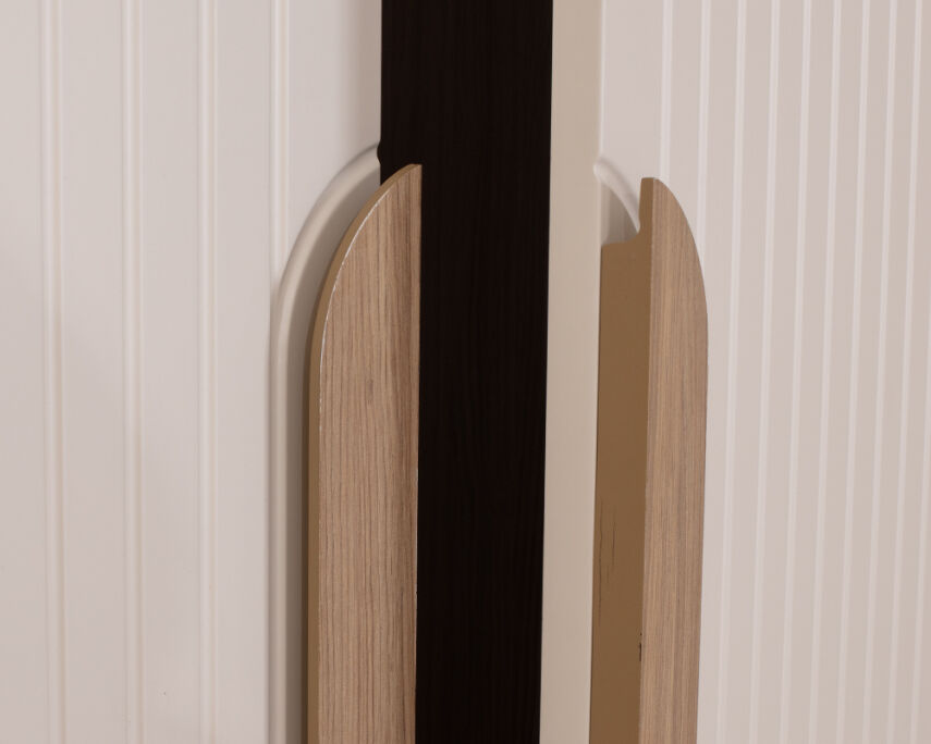 Vibe 2 Kapaklı Meşe Gövde (Krem Lake Kapak) - 5