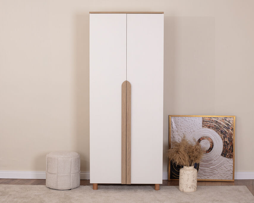 Vibe 2 Kapaklı Meşe Gövde (Krem MDFLAM Kapak) - 2