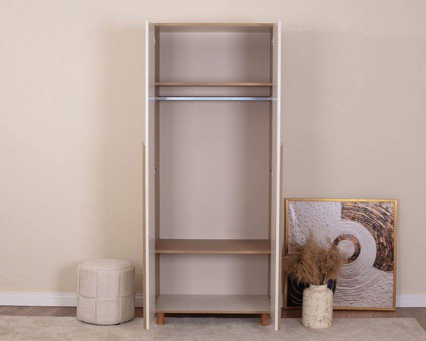 Vibe 2 Kapaklı Meşe Gövde (Krem MDFLAM Kapak) - 3