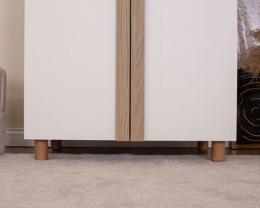 Vibe 2 Kapaklı Meşe Gövde (Krem MDFLAM Kapak) - 7