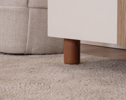 İtra 3 Kapaklı Gardırop Krem Gövde (2 Kapak Krem MDFLAM 1 Kapak Aynalı) - 8