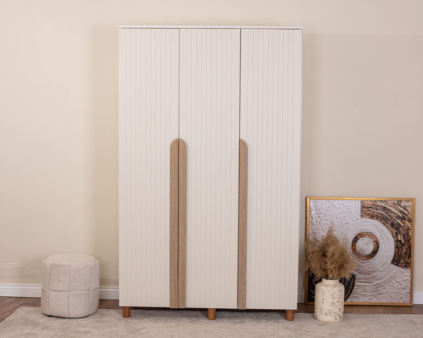 Vibe 3 Kapaklı Krem Gövde (Krem Lake Kapak) - 2