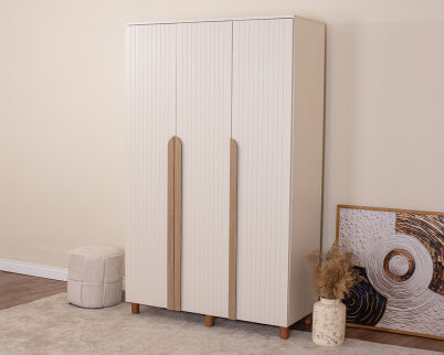 Vibe 3 Kapaklı Krem Gövde (Krem Lake Kapak) - 