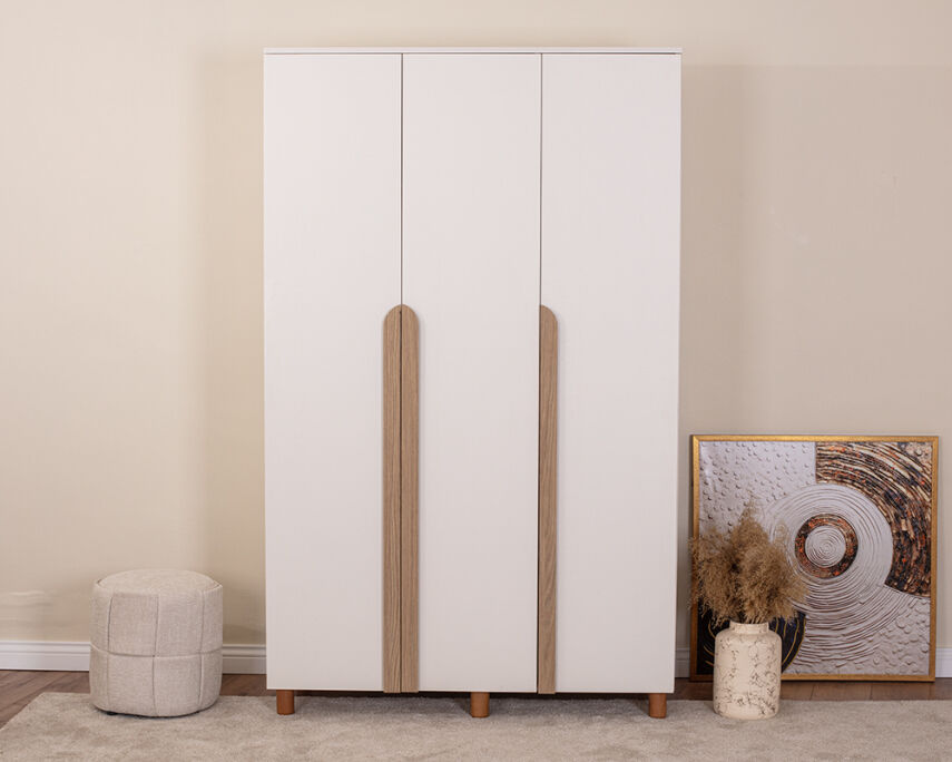 Vibe 3 Kapaklı Krem Gövde (Krem MDFLAM Kapak) - 2