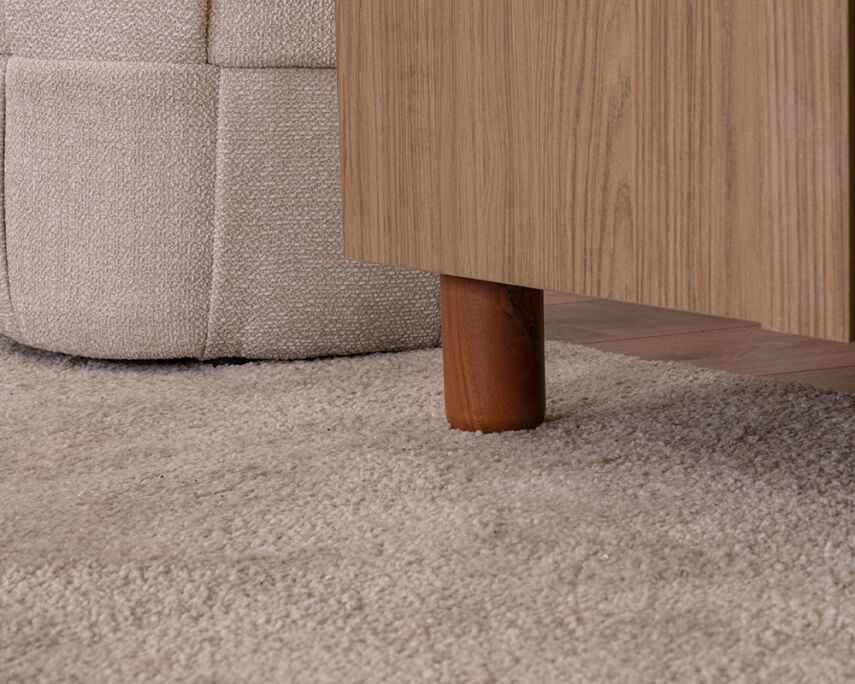 Vibe 3 Kapaklı Krem Gövde (Meşe MDFLAM Kapak) - 8