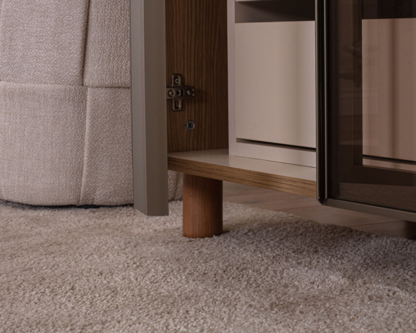 Vibe 3 Kapaklı Meşe Gövde (Cam Kapak) - 7