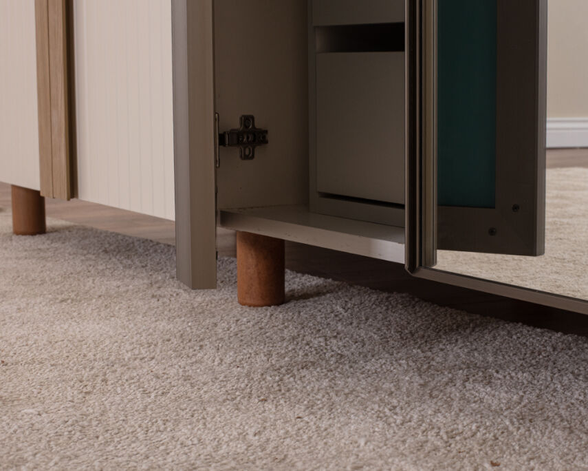 Vibe 4 Kapaklı Krem Gövde (2 Kapak Krem Lake 2 Kapak Aynalı) - 7