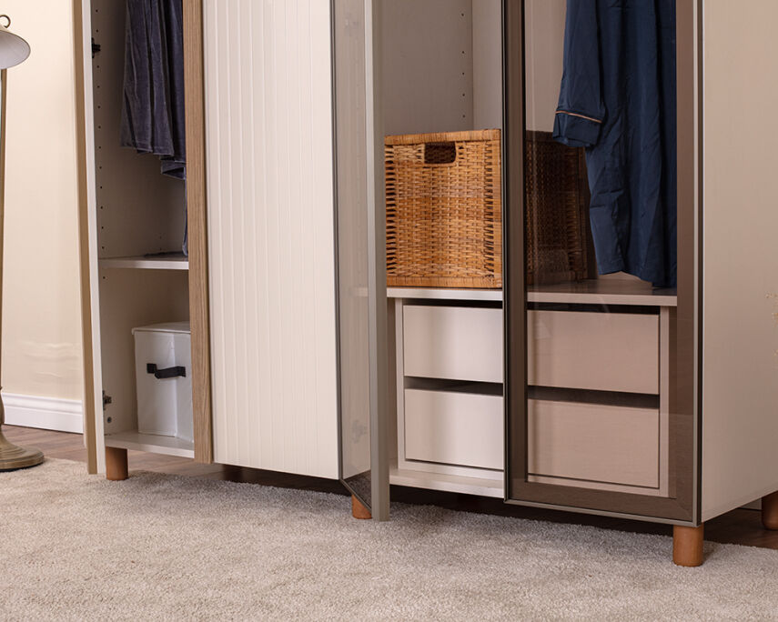 Vibe 4 Kapaklı Krem Gövde (2 Kapak Krem Lake 2 Kapak Camlı) - 4