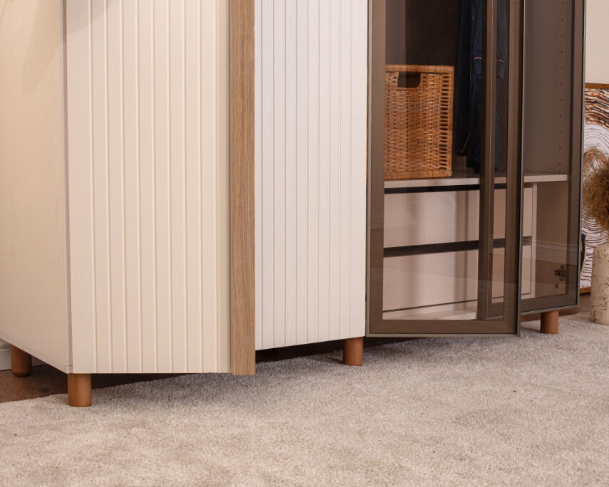 Vibe 4 Kapaklı Krem Gövde (2 Kapak Krem Lake 2 Kapak Camlı) - 6